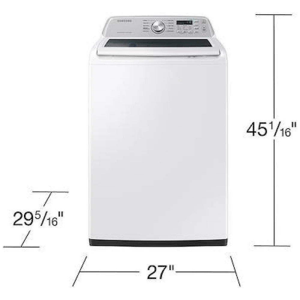 WA46CG3505A/DVE45T3200W - Ensemble laveuse/sécheuse - Samsung - Blanc - Produit déballé