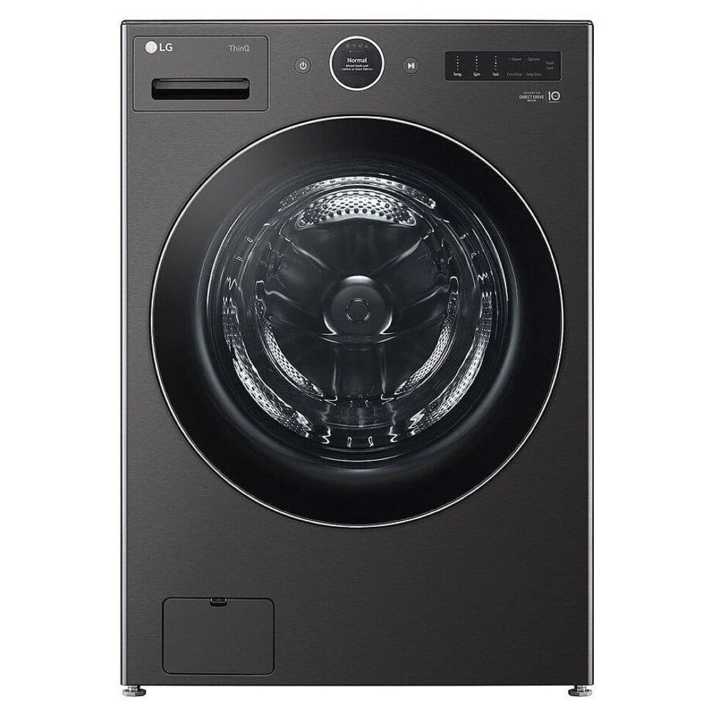 DLEX6700B/WM6700HBA - Ensemble laveuse/sécheuse - Chargement frontal - LG - Acier noir - Emballage ouvert
