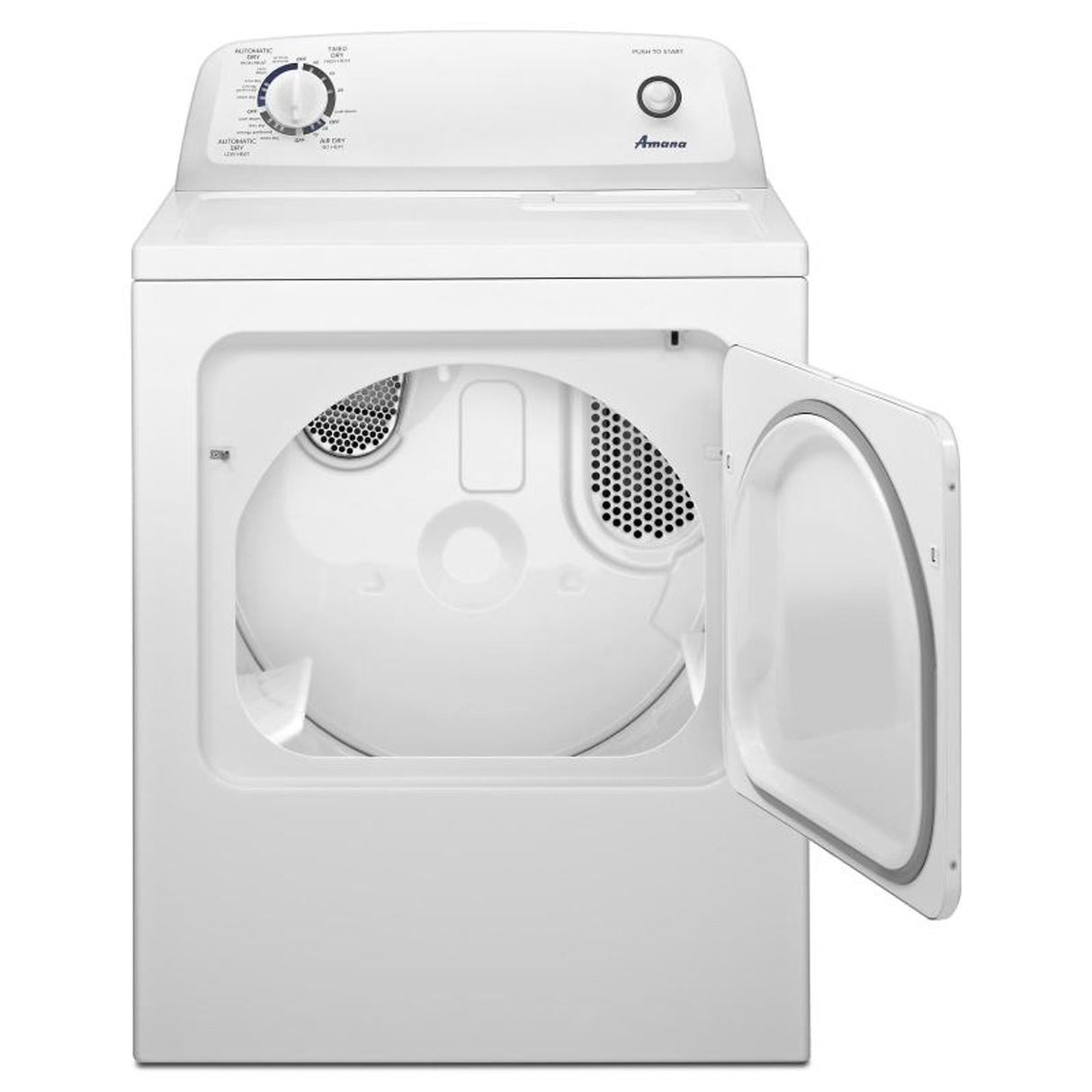 NTW4519JW, YNED4655EW - Washer/Dryer Sets - Top load - Amana - White - Open box