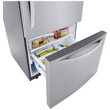 LRDCS2603S - REFRIGERATORS - 33" - LG - Bottom Freezer - Stainless Steel - Open Box