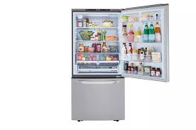 LRDCS2603S - REFRIGERATORS - 33" - LG - Bottom Freezer - Stainless Steel - Open Box