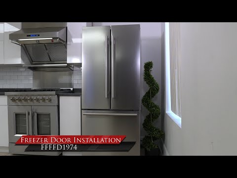 FFFFD1974-31SB - REFRIGERATORS - FORNO - 31 - French 3-Door - Stainless Steel - Open Box