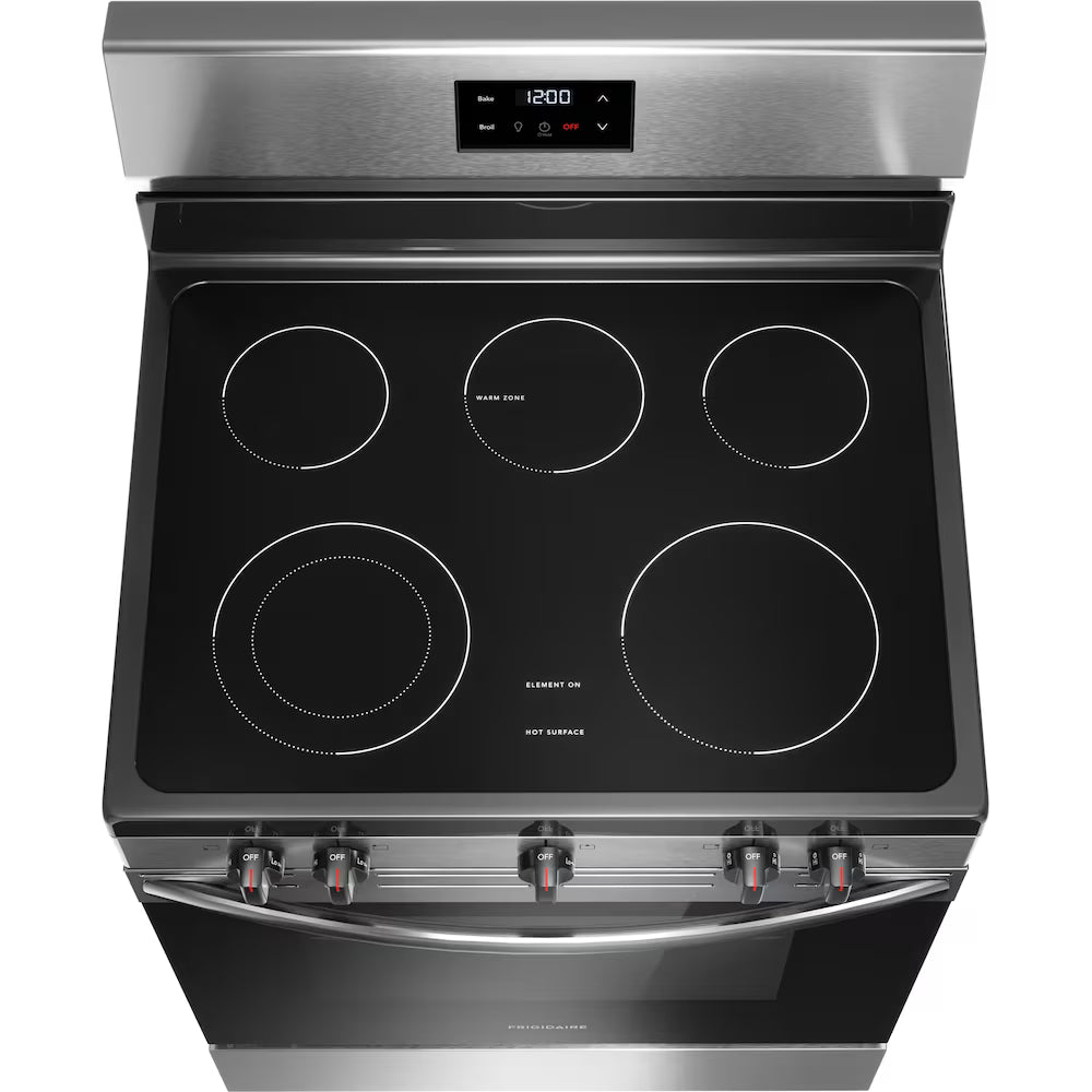 FCRE305CBSD - Cuisinières électriques  – Frigidaire – Acier inoxydable – Boîte ouverte