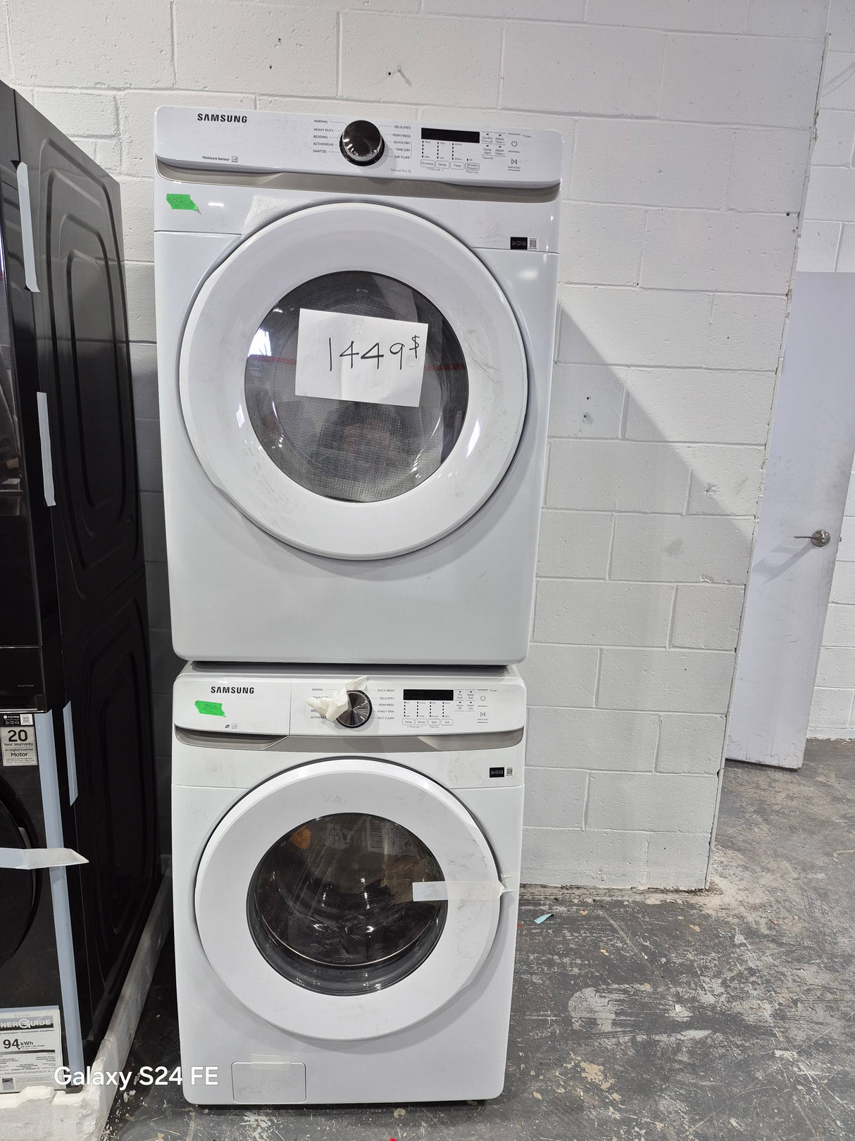 WF45T6000AW-Laveuse-Sécheuse - Samsung - Blanc - Boîte ouverte