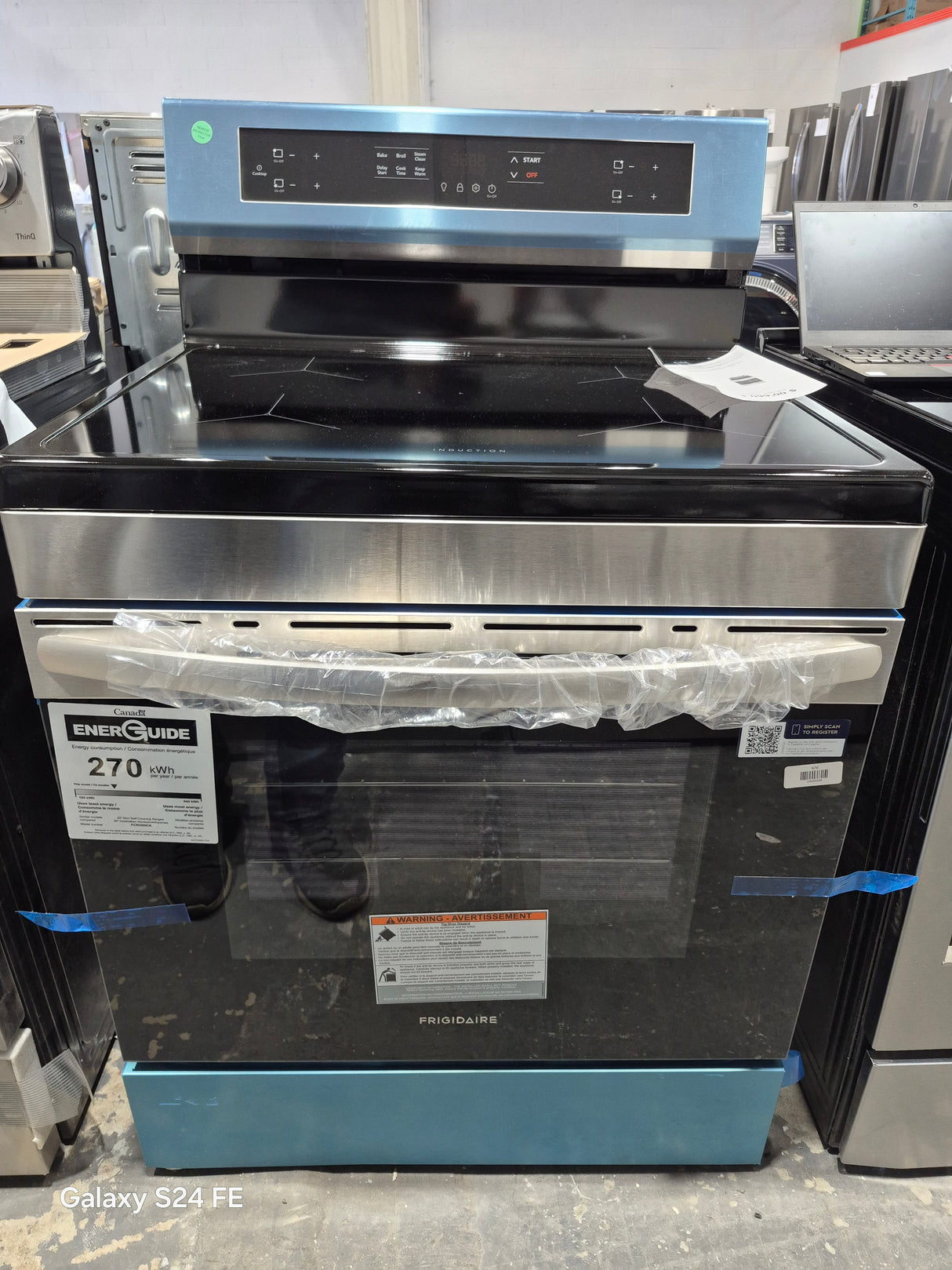 FCRI306CAS - RANGES - Frigidaire - Induction - Stainless Steel - Open Box