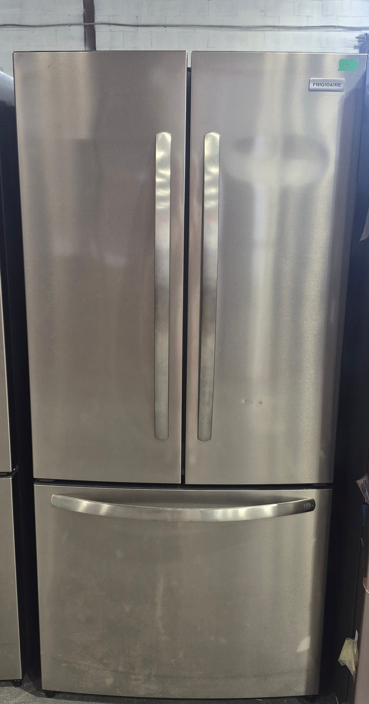 FRFG1813AV - REFRIGERATORS - 31.5 inches - Frigidaire- French 3-Door - Stainless Steel - Open Box