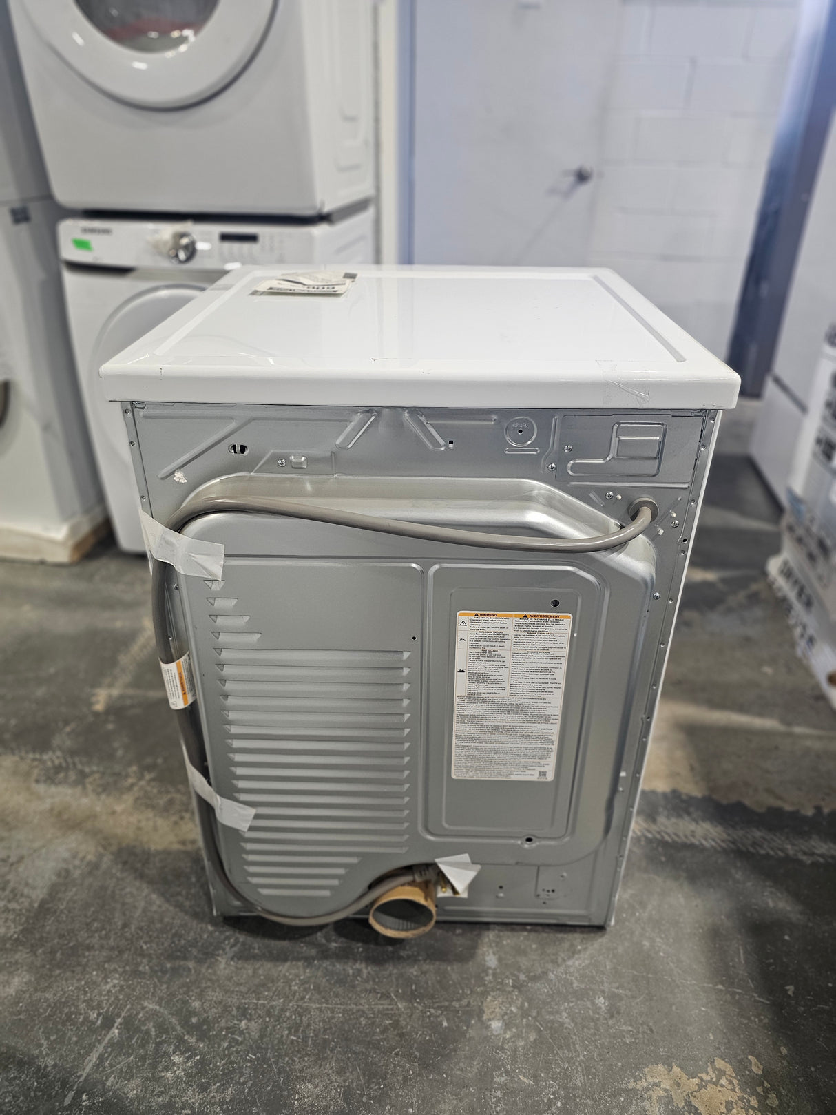DLE3400W - SÈCHE-LINGE - Chargement frontal - LG - Blanc - Emballage ouvert