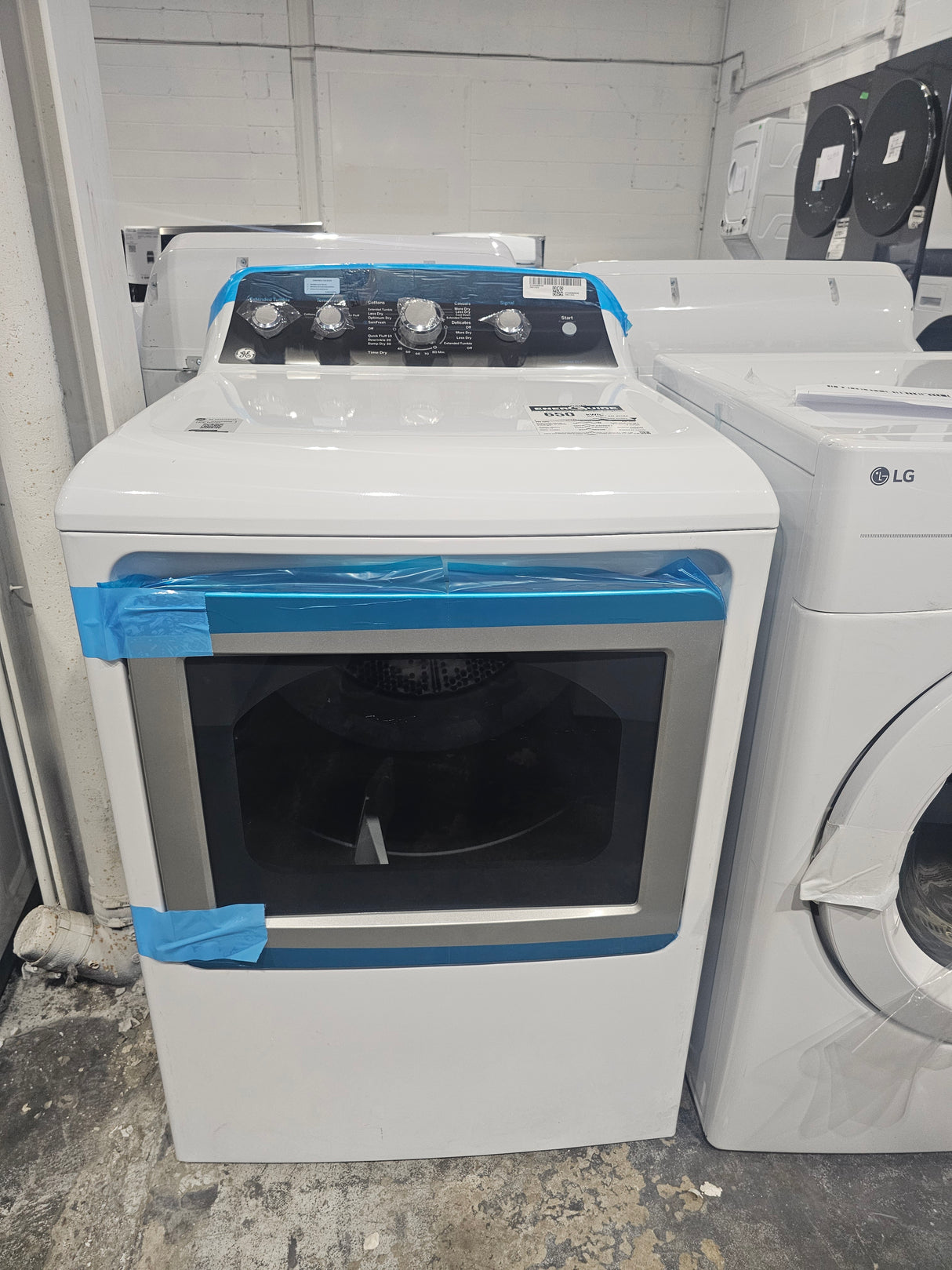 GTD49EBMRWS - Electric Dryer - GE -white - Open Box