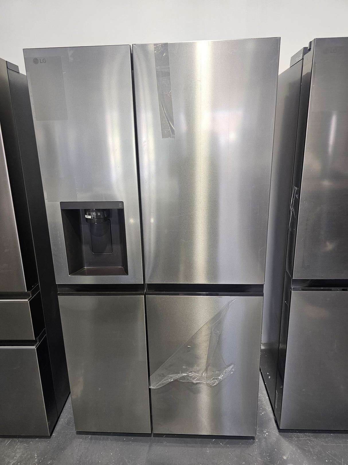 LS23C4230V- REFRI⁸GERATORS - Side by side - 36 - LG - Stainless Steel - Open Box
