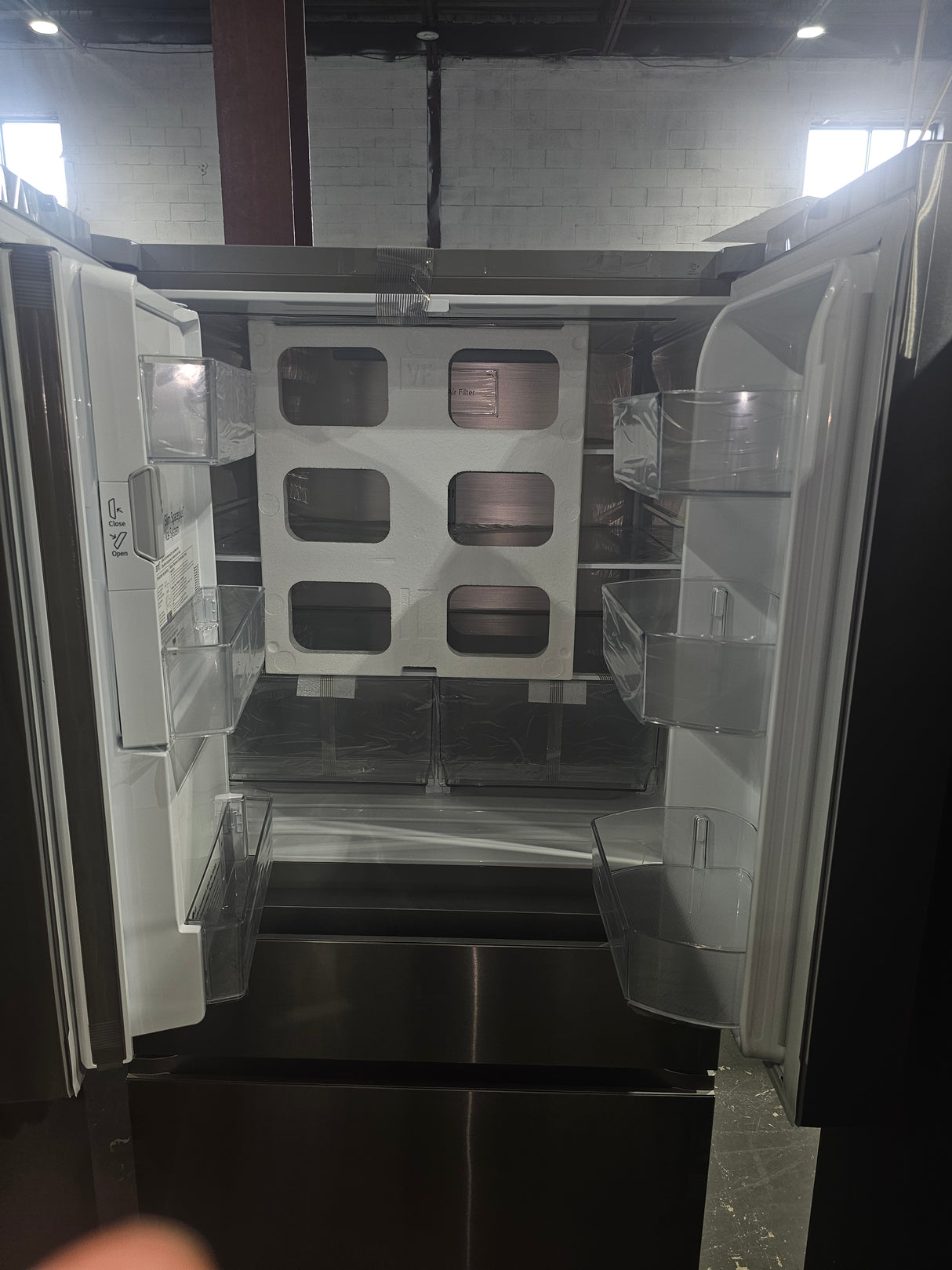 LF29S8330S - Refrigerators-LG - 4-Door French Door- Stainless steel-Open Box