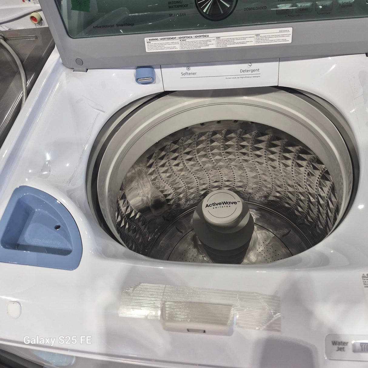 WA46CG3505AW - LAVEUSES - Top load - Samsung - Blanc - Boîte ouverte