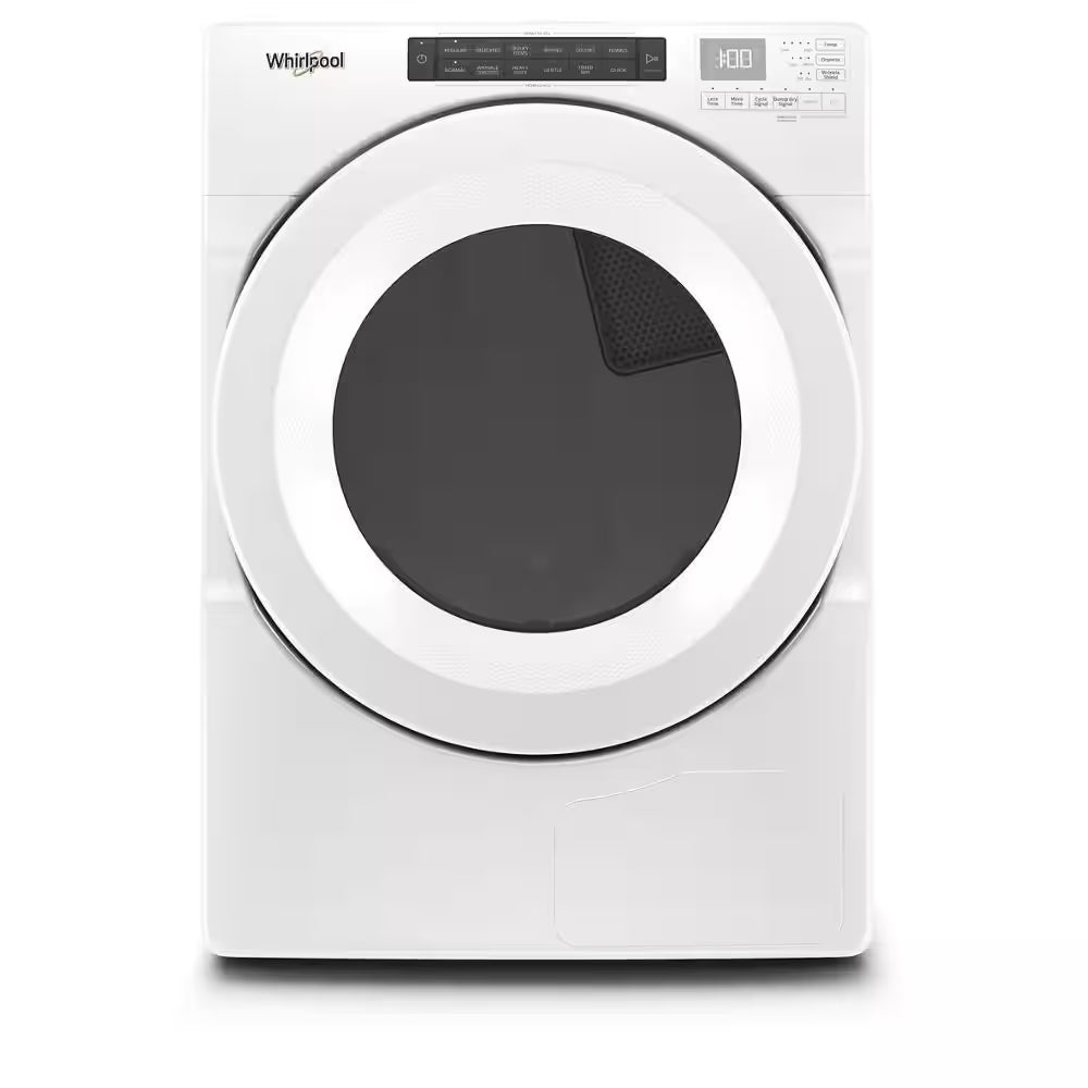 WFW560CHW, YWHD560CHW - Ensemble laveuse-sécheuse - Chargement frontal - Whirlpool - Thermopompe sans ventilation blanche - Boîte ouverte