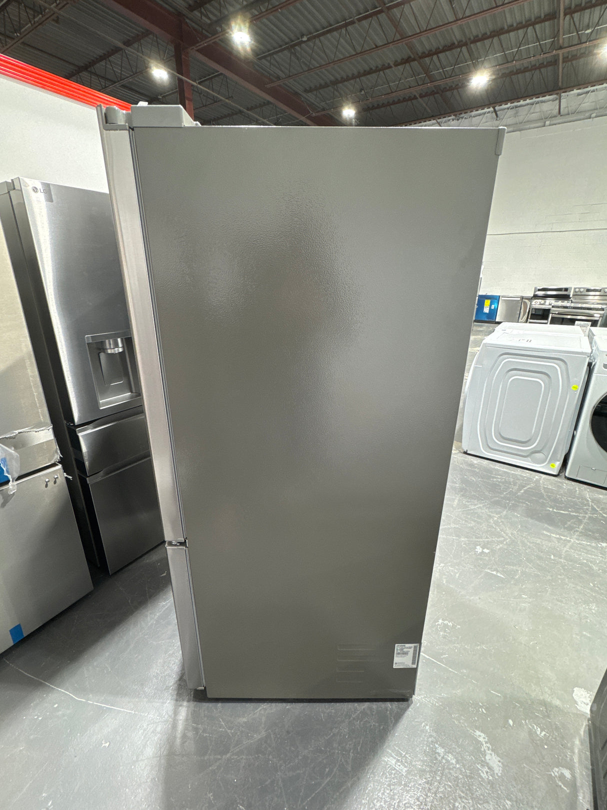 LRFS28XBS - REFRIGERATORS - LG - French 3-Door -   Black Stainless Steel - Open Box