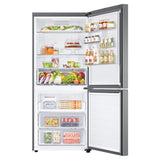RB16DG6000SLAA - REFRIGERATORS - 30" Counter-Depth  - Samsung - Bottom Freezer - Stainless Steel - Open Box