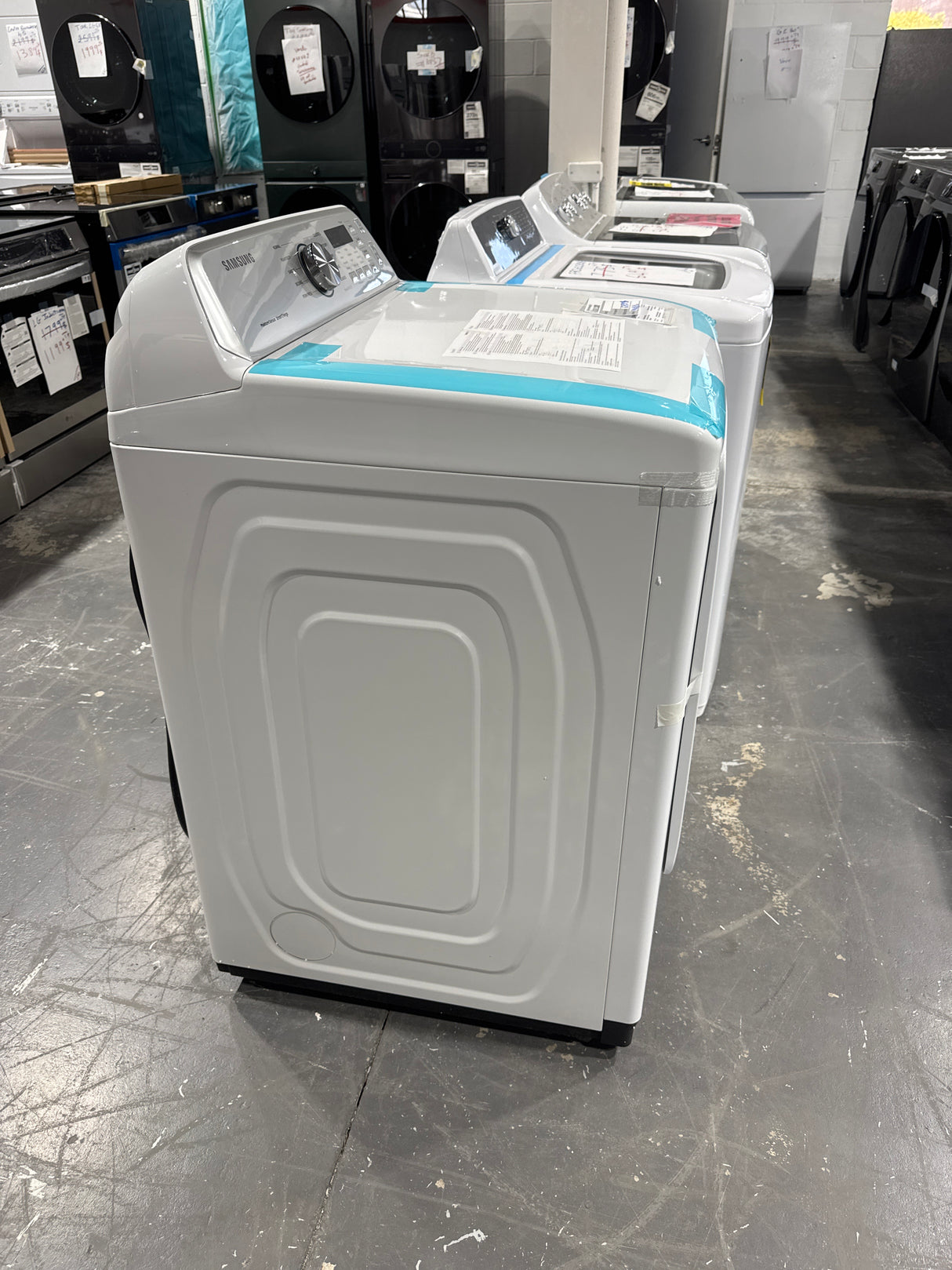 DVE47CG3500WAC - DRYERS  - Top load -  Samsung - Open box