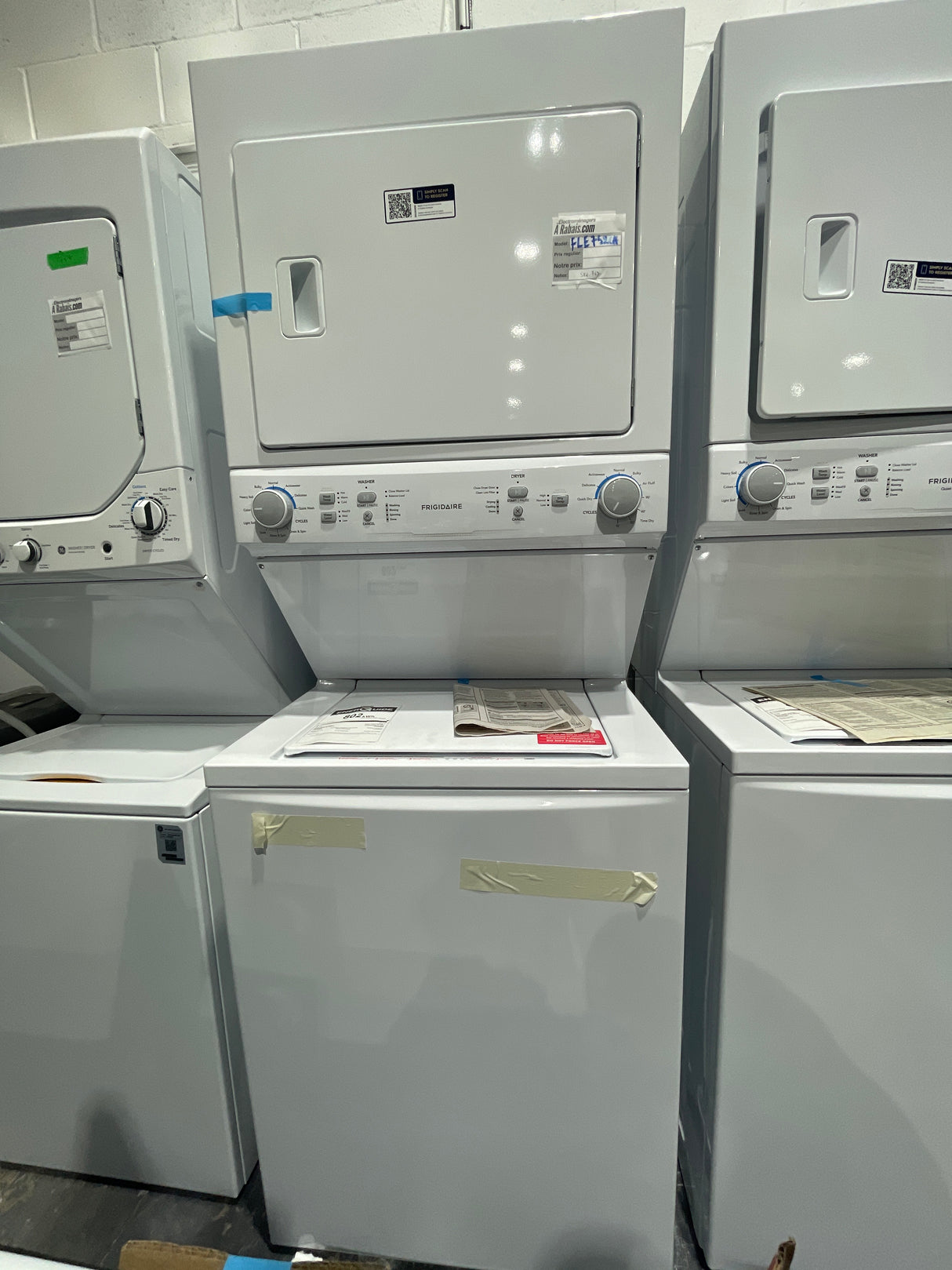 FLCE752CAW - Laundry Centers - Frigidaire- White - Open Box