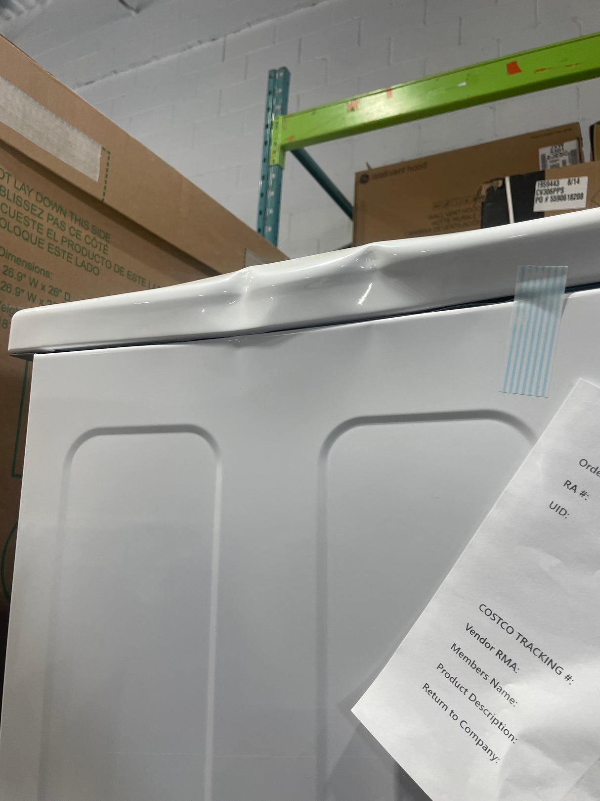 WM3400CW, DLE3400W - Ensemble laveuse/sécheuse - Chargement frontal - LG - Emballage ouvert