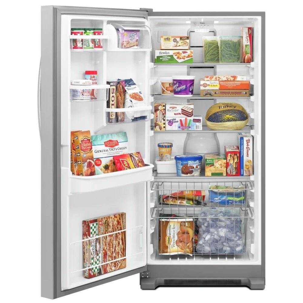 WSZ57L18DM08 - RÉFRIGÉRATEURS - Whirlpool - Congélateur Acier inoxydable - Boîte ouverte