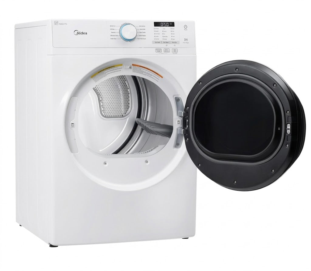 MLE52N5AWW - Midea - Front Load - Dryers - Black - Open box