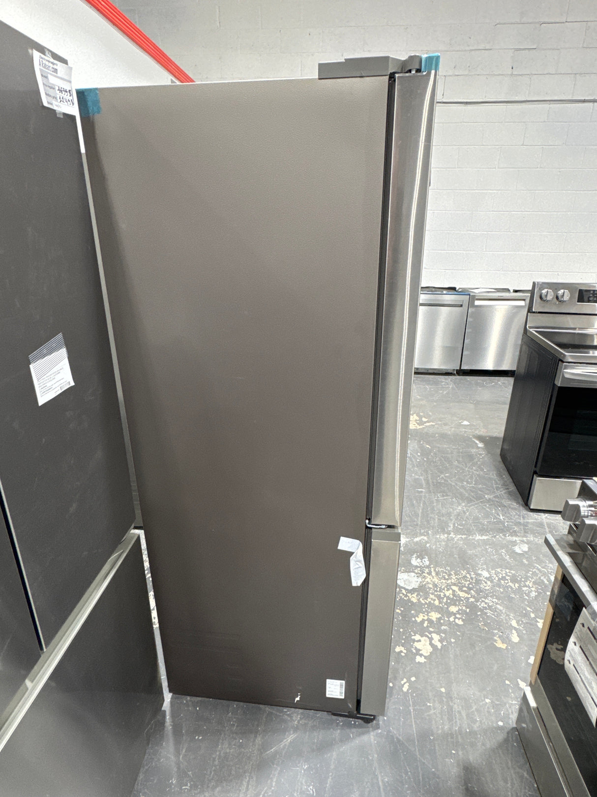 RF18A5101SR - 33 -   REFRIGERATORS - Samsung  - French 3-Door - Counter Depth - Stainless Steel - Open Box