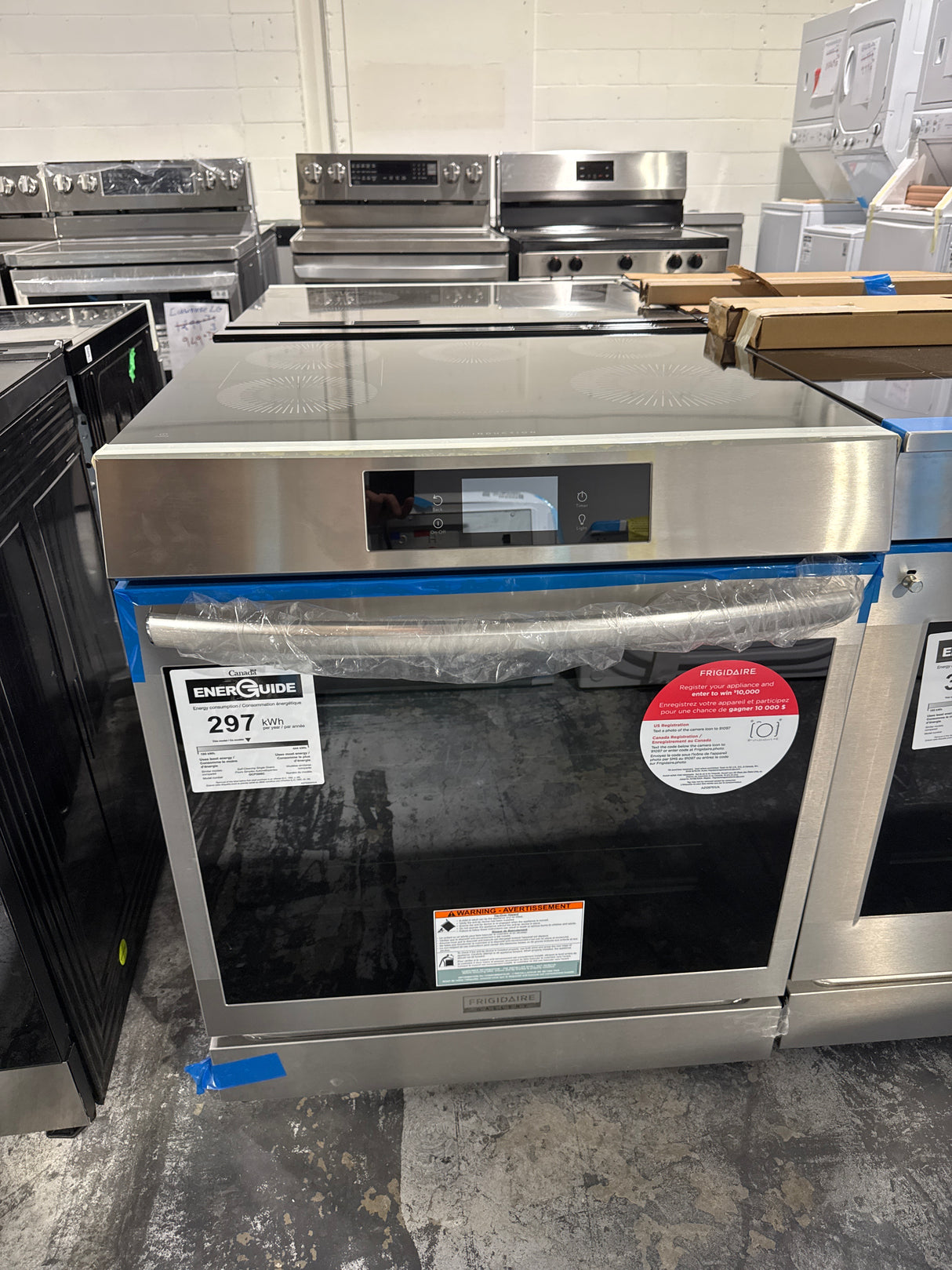 GCFI306CBFC - Induction Range - Frigidaire  - Stainless Steel - Open Box