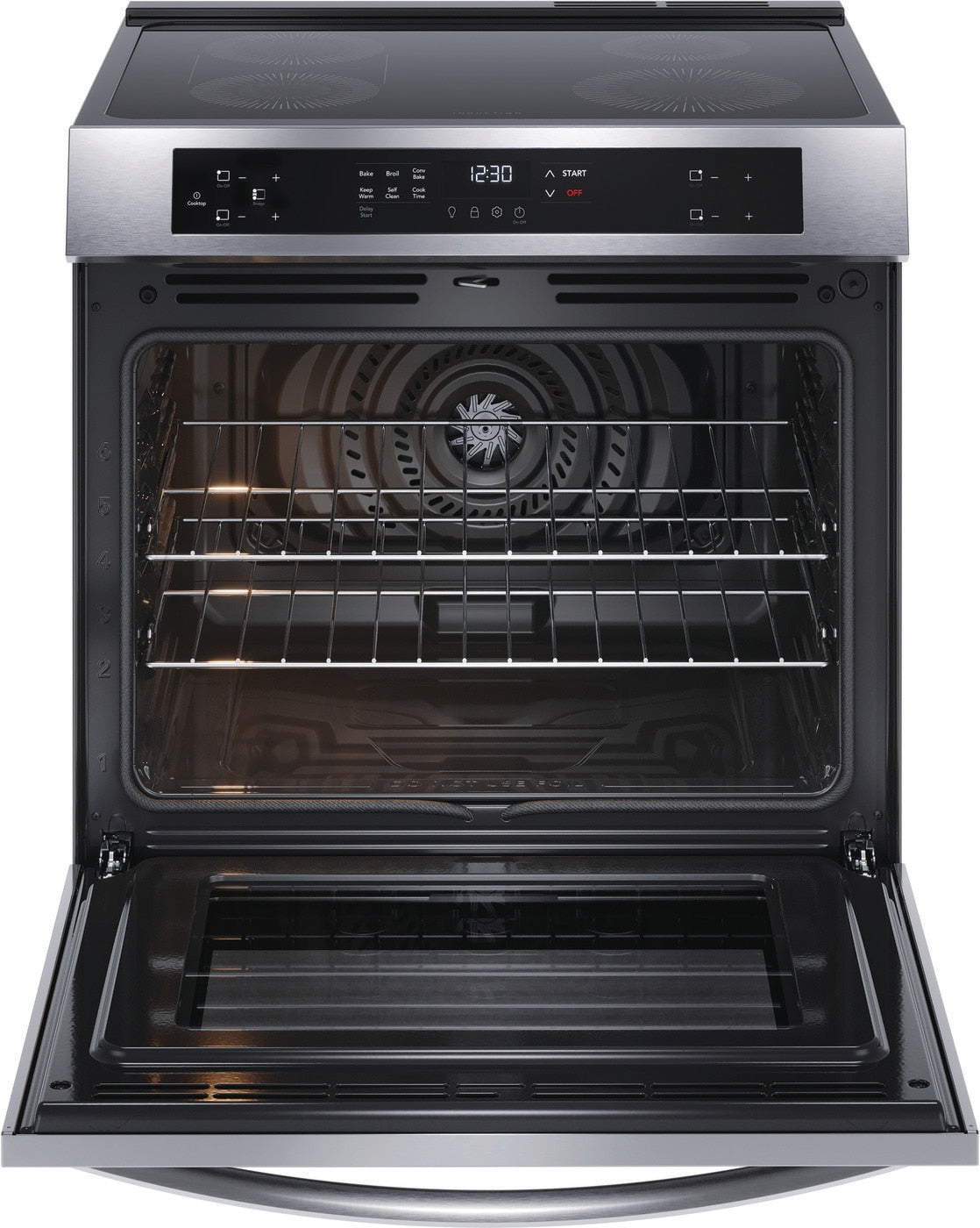FCFI308CASC - Induction Range - Frigidaire  - Stainless Steel - Open Box