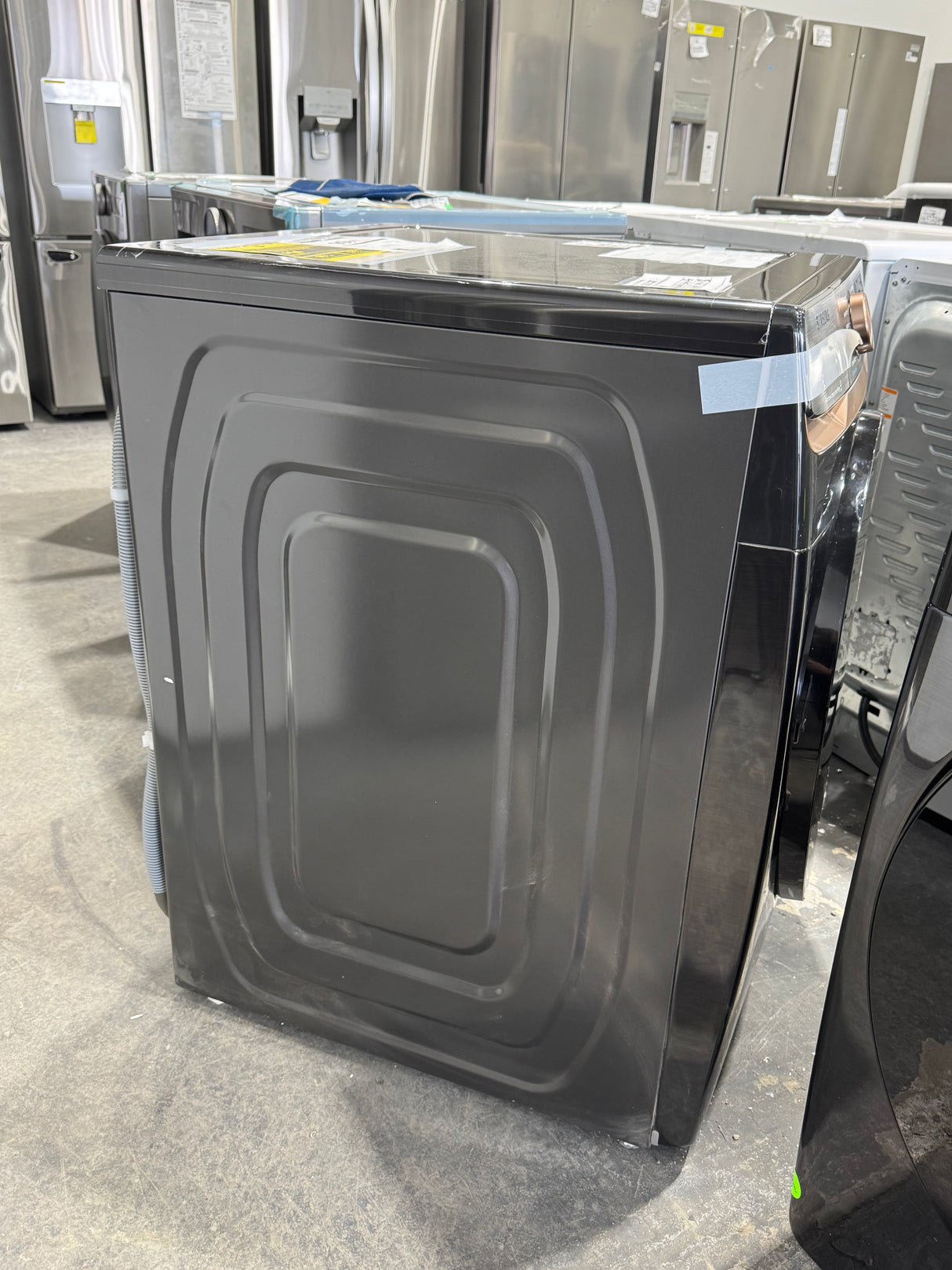 WF50BG8300AVUS,  DVE50BG8300VAC - Washer/Dryer Sets - Front Load - Samsung - Stainless Steel  - Open box