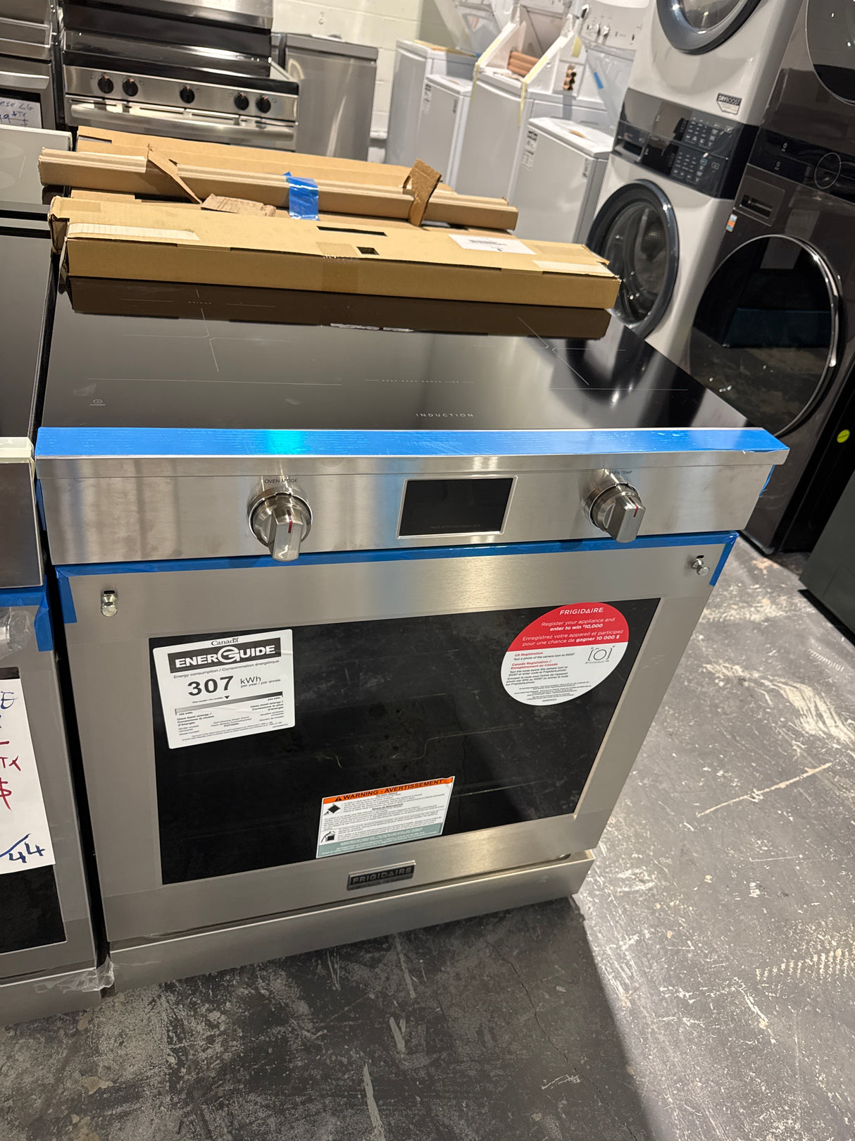 PCFI308CAFC - Induction Range - Frigidaire  - Stainless Steel - Open Box