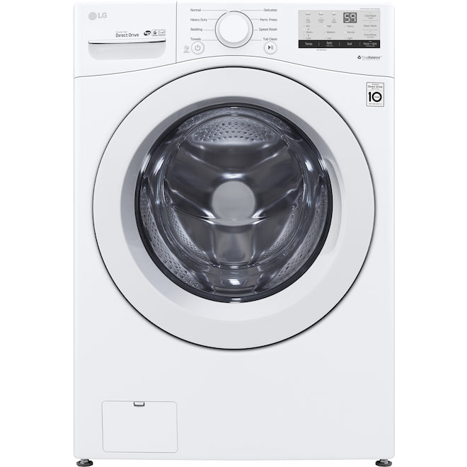WM3400CW - LAVE-LINGE - Chargement frontal - LG - Blanc - Emballage ouvert