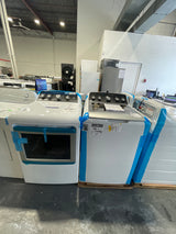 GTW491BMRWS, GTD49GBMRWS - Washer/Dryer Sets - Top load - GE - White  - Open box