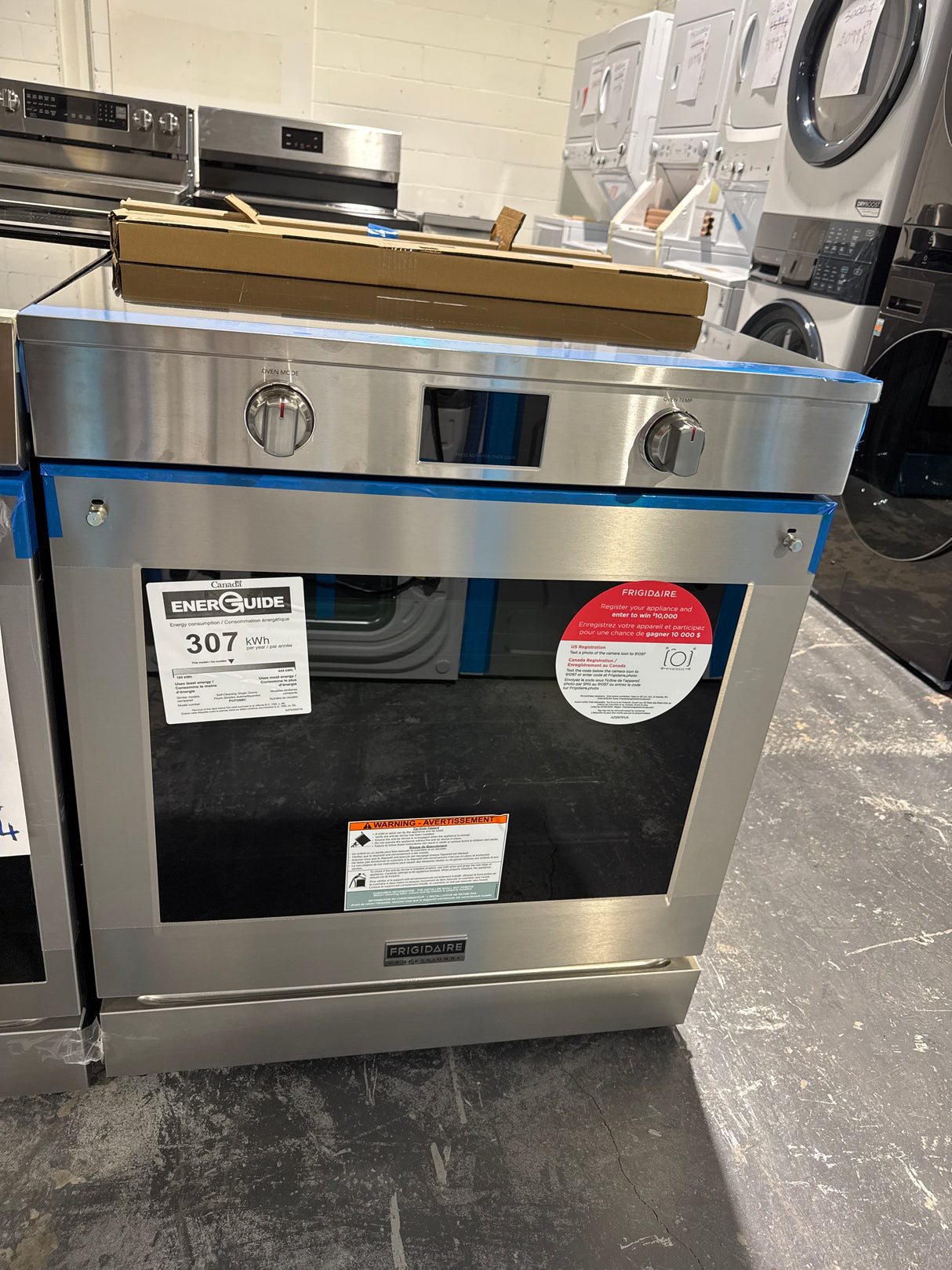 PCFI308CAFC - Induction Range - Frigidaire  - Stainless Steel - Open Box