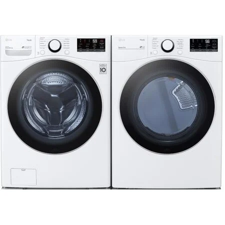 WM3600HWA , DLE3600W - Washer/Dryer Sets - Front load - LG- Open box