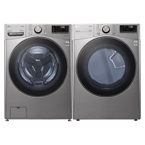 WM3400CV / DLE3400V - Ensembles laveuse-sécheuse - Chargement frontal - LG - Acier graphite - Boîte ouverte
