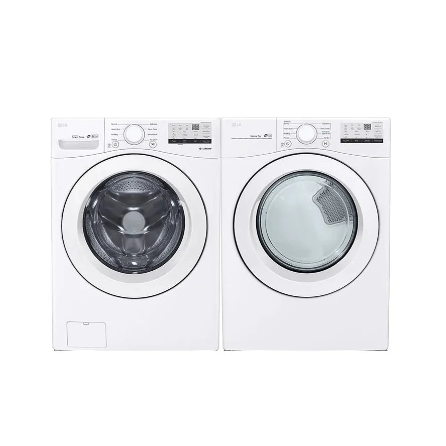 ,WM3400CW DLE3400W- Washer/Dryer Sets - Front Load - LG - Open Box