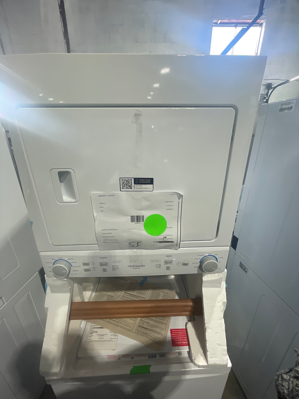 FLCE752CAW - Laundry Centers - Frigidaire- White - Open Box