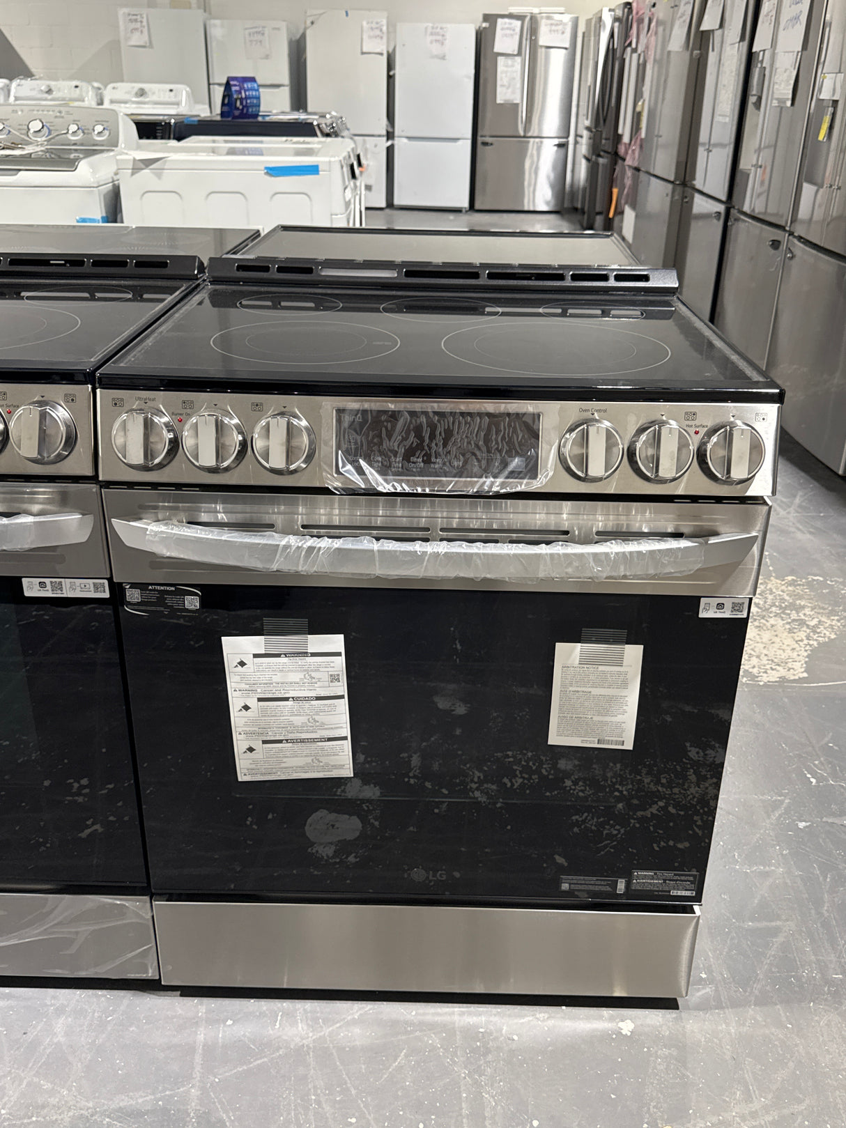 LSEL6333F - Electric Range - LG- Stainless Steel - Open Box