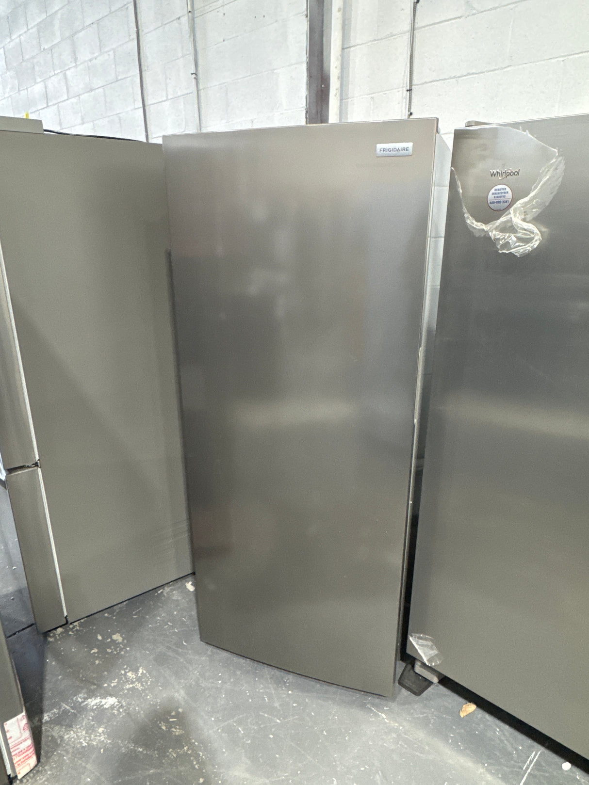 FFFU13F2VV -  REFRIGERATORS  - Frigidaire- Freezers - Stainless Steel - Open Box