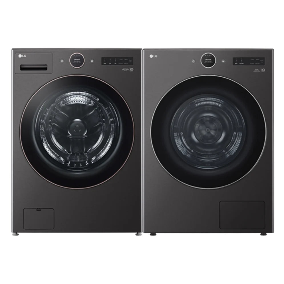 WM6500HBA/DLEX6500B - Ensemble Laveuse/Sécheuse - LG - Acier noir - Boîte ouverte