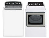GTW491BMRWS, GTD49GBMRWS - Washer/Dryer Sets - Top load - GE - White  - Open box