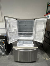 LRFS28XBS - REFRIGERATORS - LG - French 3-Door -   Black Stainless Steel - Open Box