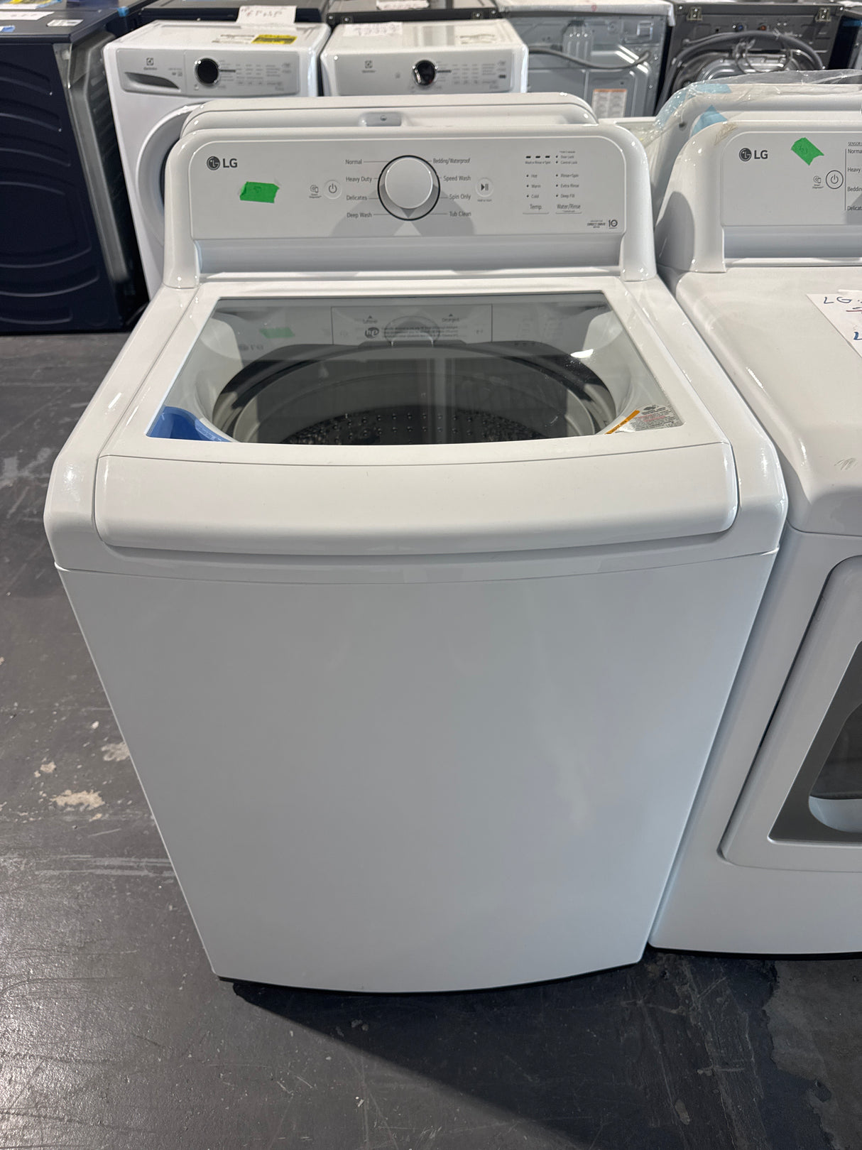 DLE6100W - Washer - Top load -  LG - Open box