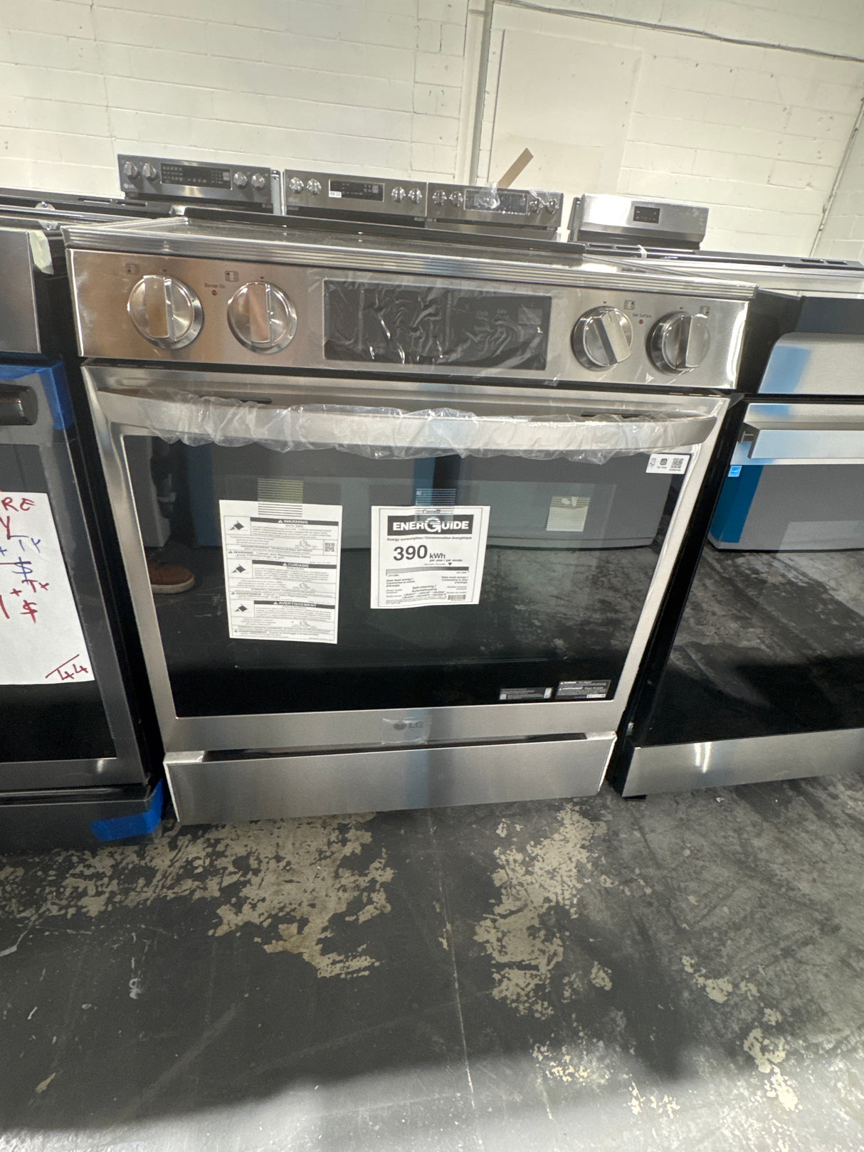 LSIL6334F- Induction Range - LG- Stainless Steel - Open Box