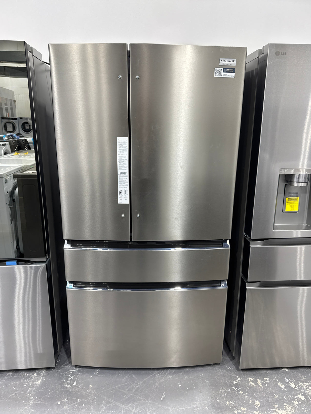 GRMG2272CF  - REFRIGERATORS - Frigidaire Gallery - French 3-Door - Stainless Steel - Open Box