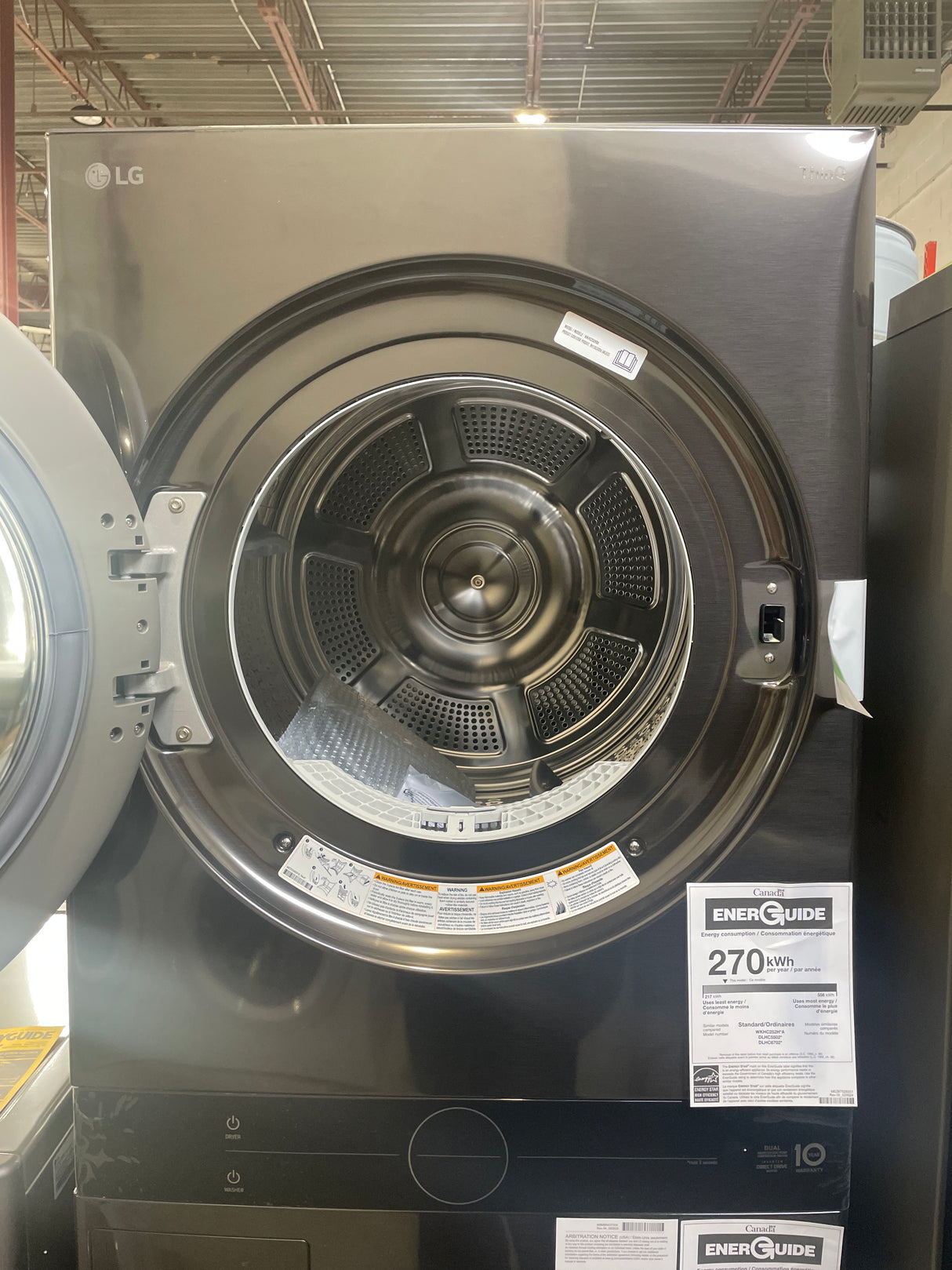 WKHC252HBA - Laundry Centers - LG - Open Box