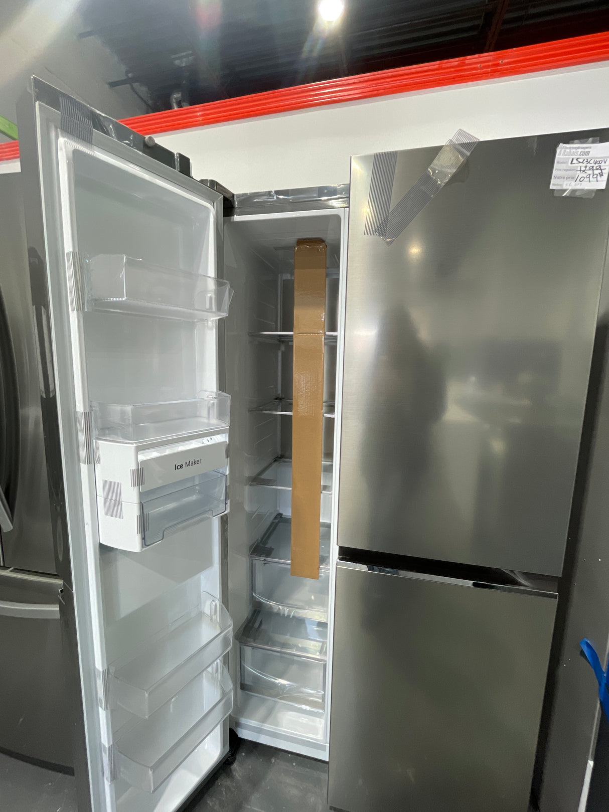 LS23C4000V - REFRIGERATORS - Side by side - 36 - LG -  Stainless Steel - Open Box