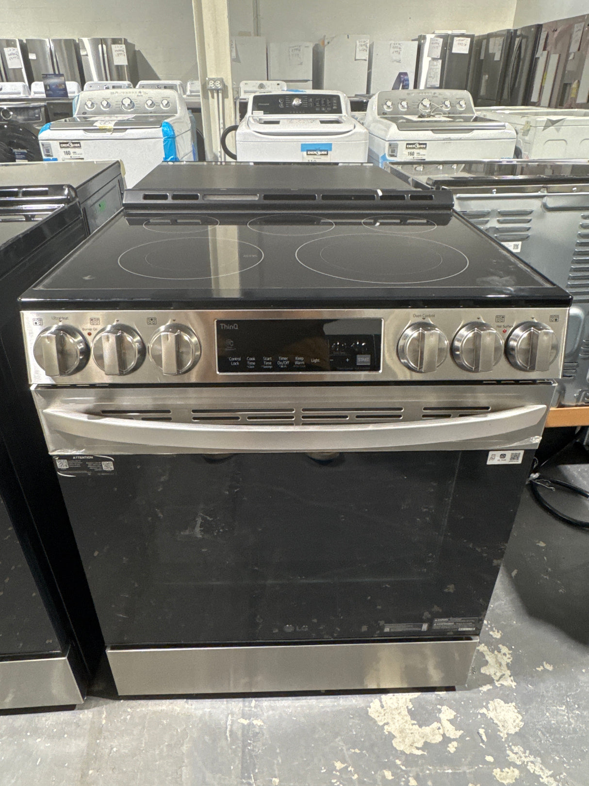 GCFI306CBFC - Cuisinières à induction – Frigidaire – Acier inoxydable – Boîte ouverte