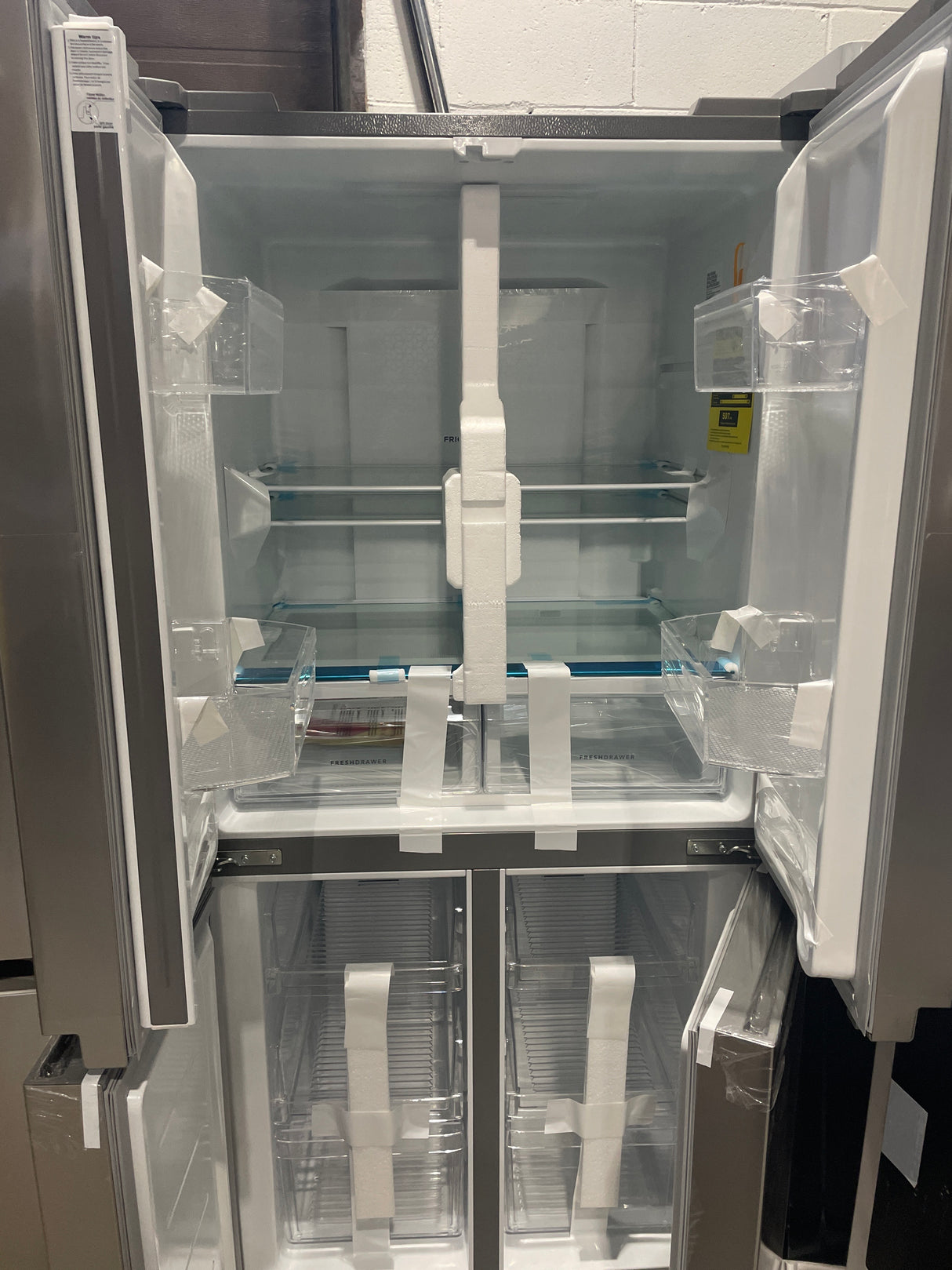 FRQG1721AV  - REFRIGERATORS - Frigidaire  - French 4-Door - Stainless Steel - Open Box