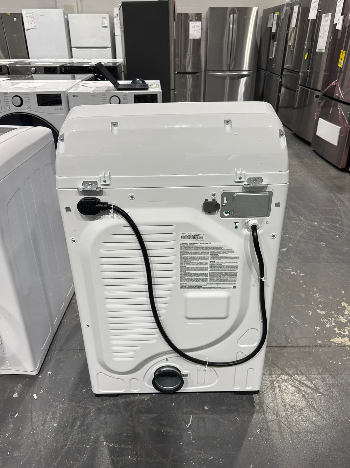 DVE47CG3500WAC - DRYERS  - Top load -  Samsung - Open box