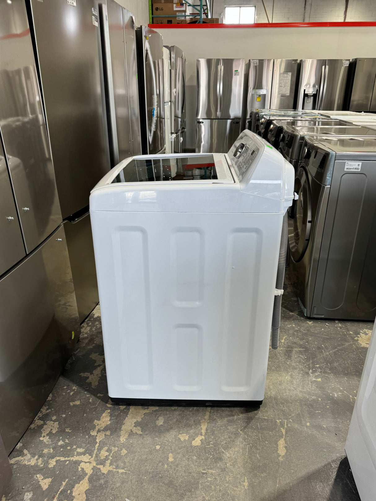 WA45T3200AW/DVE45T3200W- Washer/Dryer Sets - Samsung - White - Open box