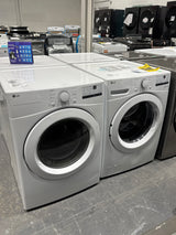 WM3400CW, DLE3400W- Washer/Dryer Sets - Front Load - LG - Open Box